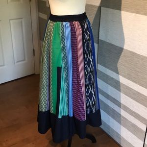 Silk long dress